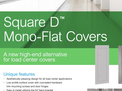Square D™ Mono-Flat Covers - Brochure